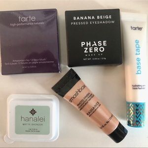 Tart + smashbox + Phase Zero + hanalei